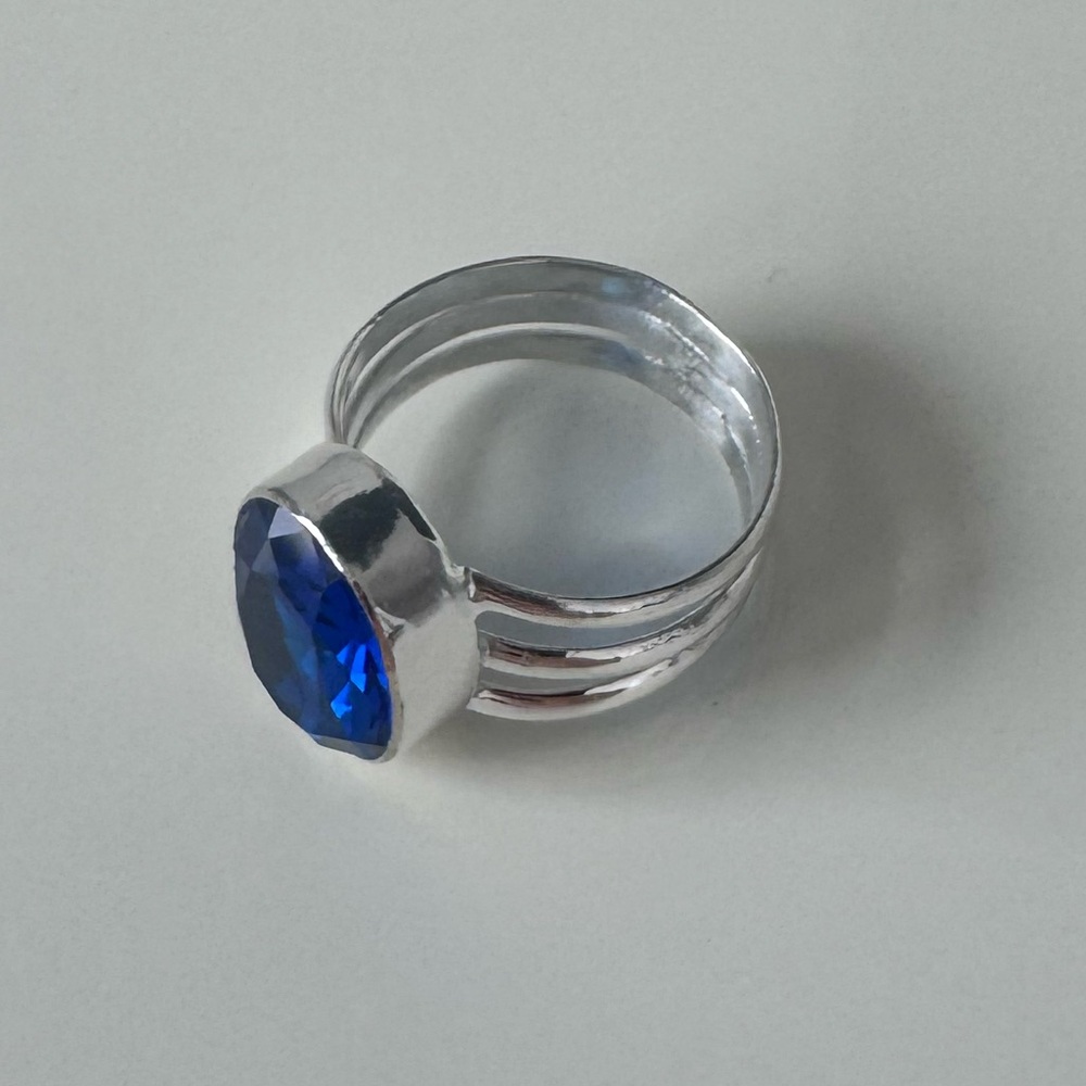 NWOT Sundance Atlantic Ring, Tanzanite, Sterling Silver - Picture 4 of 6